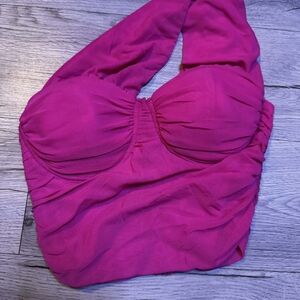Vibrant Pink Halter Top